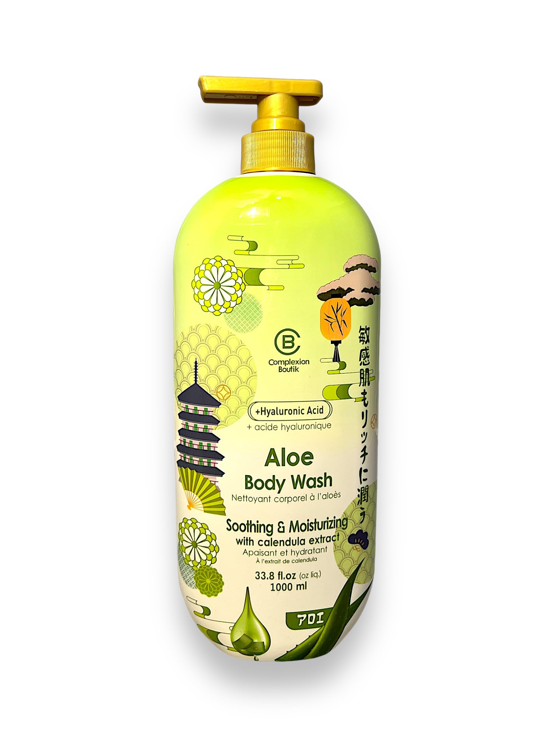 CB Complexion Boutik aloe body wash with Hyaluronic Acid, 33.8fl.oz