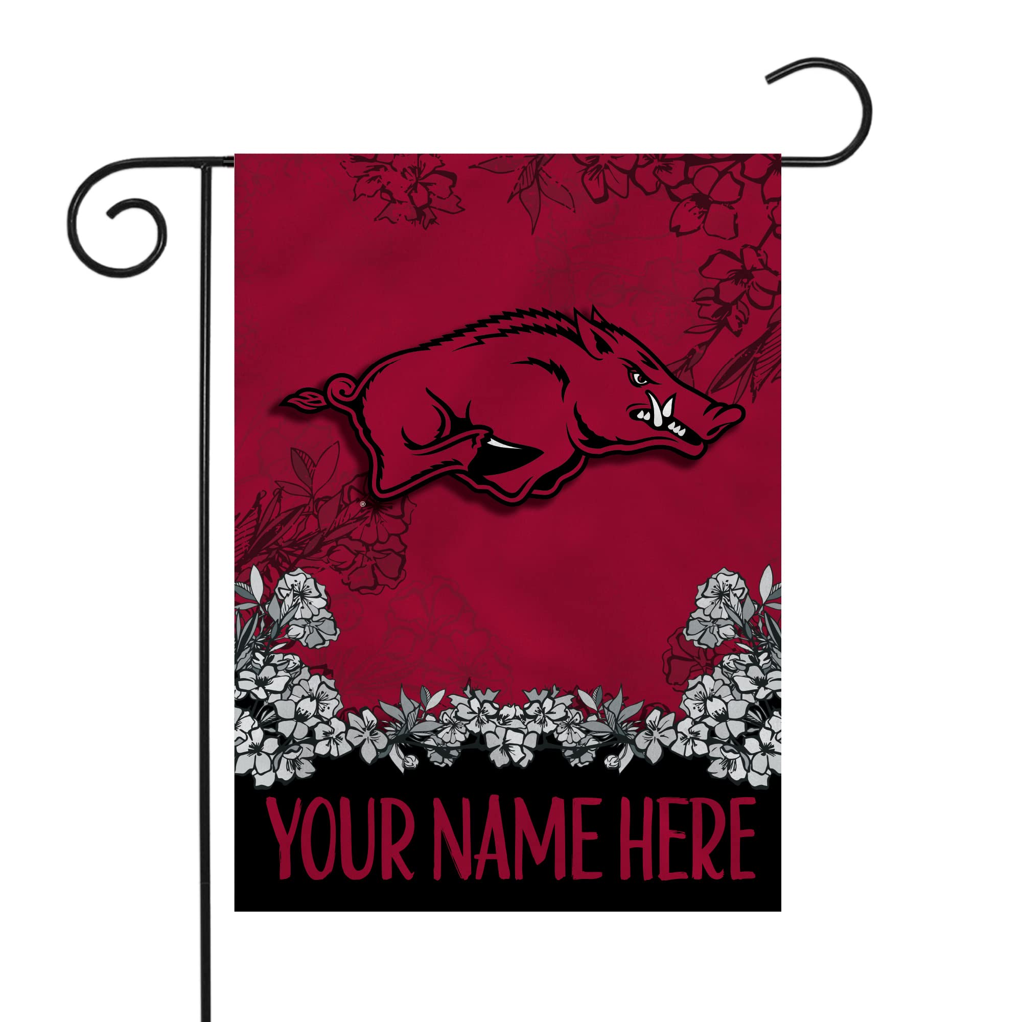 Rico Industries NCAA Standard/Primary Personalized Garden Flag