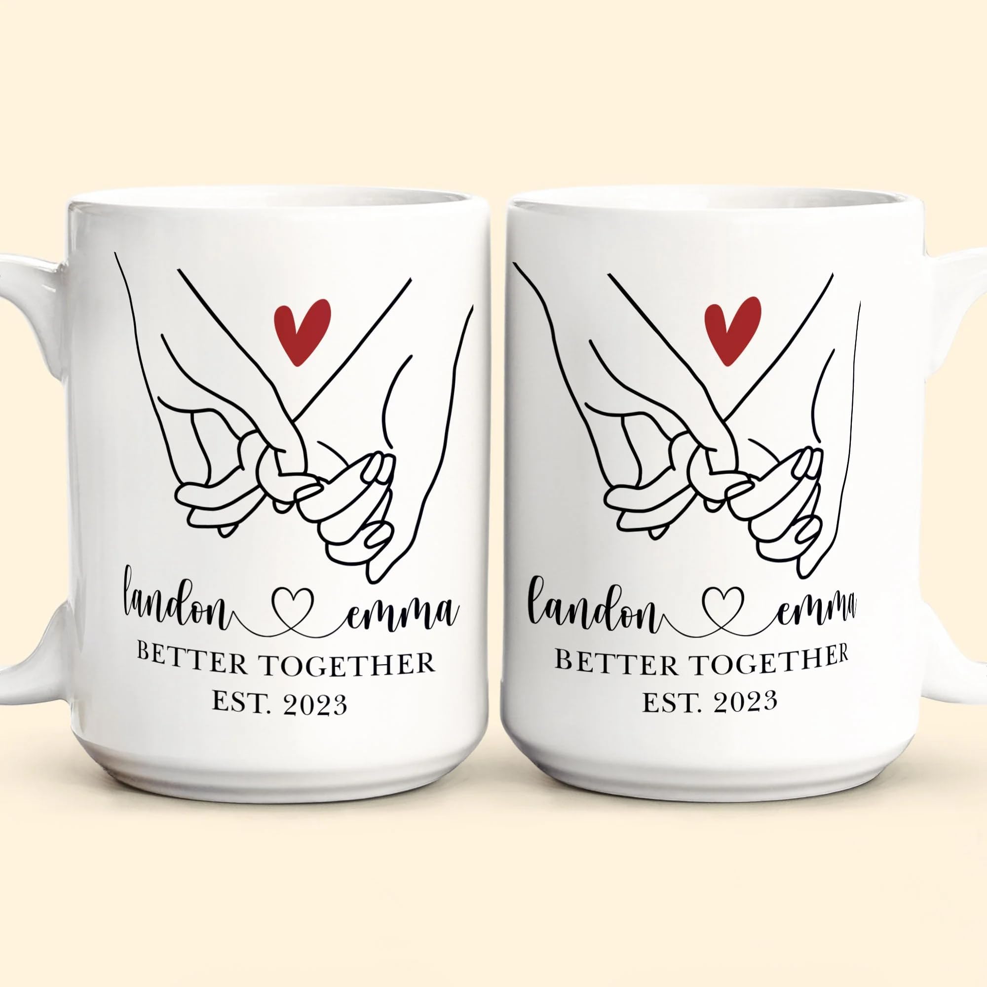 Ugs Café Personalizado Para Pareja Arido Novio De Esposa Novia Juntos