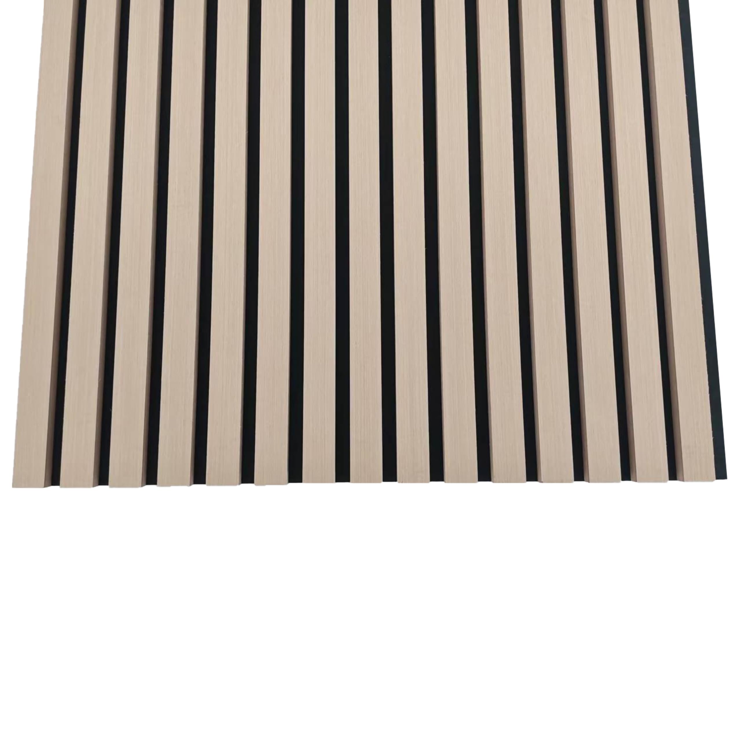 Panneaux décoratifs AICA, panneaux muraux en MDF imitation bois, lot de 3, 240 x 60 cm, couleur chêne clair