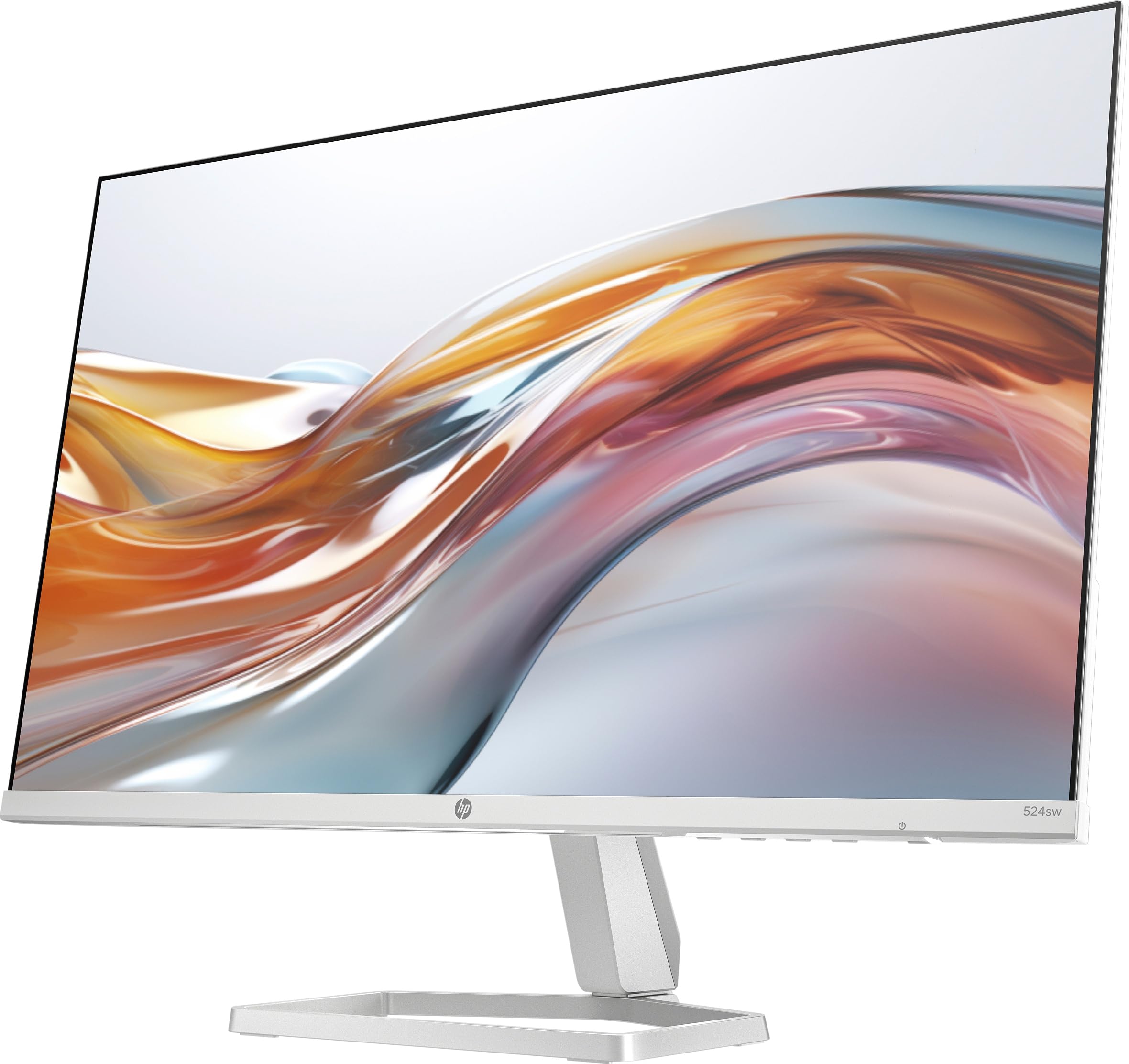 HP 524sh Monitor, Schermo da 23.8" FHD IPS Antiriflesso, Tecnologia Eye Ease, Tempo Risposta 5 ms GtG Overdrive, Risoluzione 1920 x 1080, Software Display Center, HDMI, Nero