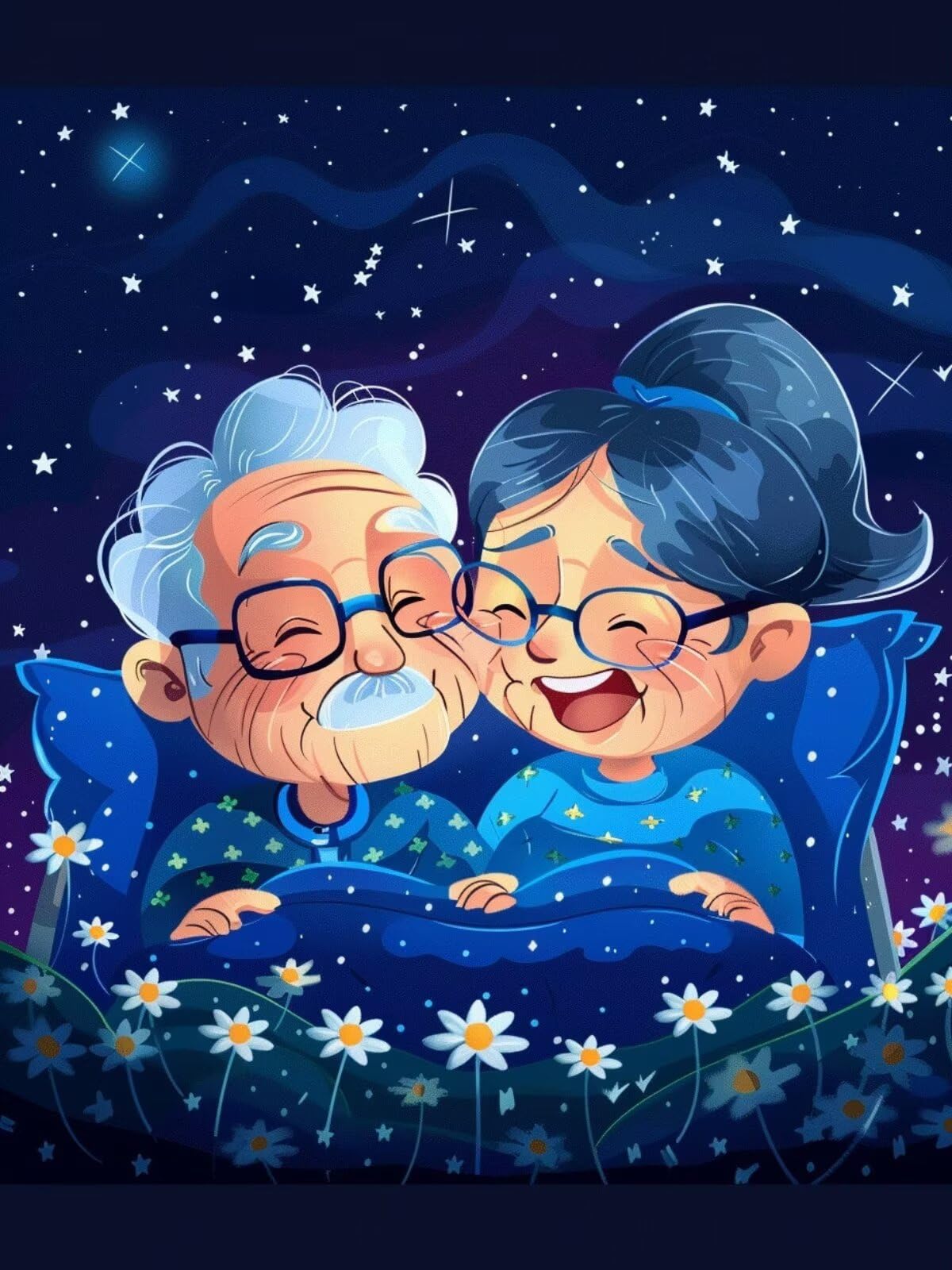 Diamentowe malowanie dla dorosłych starsza para, 5D krajobraz diamentowy zestaw do malowania, DIY DIY dla dorosłych ścieg krzyżykowy rysunki diamentowe, dekoracja domu malarstwo diamentowe 70x100 cm H