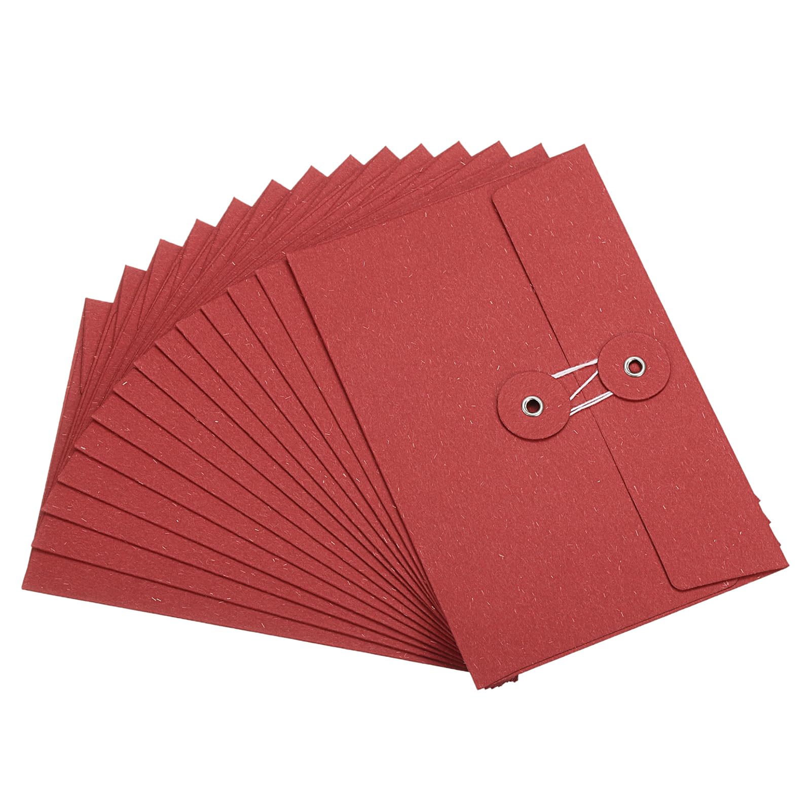 PATIKIL 4.5x6.7 Gift Card Envelopes with String Tie Closure