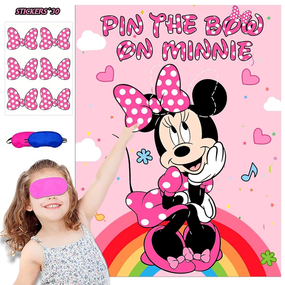 Thcbme Pin The Bow on Minnie Party Game Mouse Cartoon Theme Party Supplies Pink Mouse Large Waterproof Poster : Amazon.ca: Toys & Games thcbme-pin-the-bow-on-minnie-party-game-mouse-cartoon-theme-party-supplies-pink-mouse-large-waterproof-poster-amazon-ca-toys-games