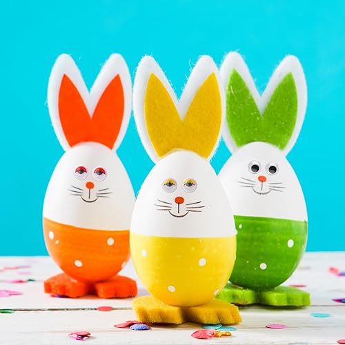 Miniatura 6 de ASTARON 800 ojos pegajosos autoadhesivos de 0.132 a 0.472 pulgadas para suministros de manualidades, fabricación de muñecas y álbumes de recortes, 7