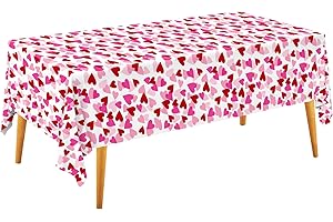 Disposable Valentine Tablecloth
