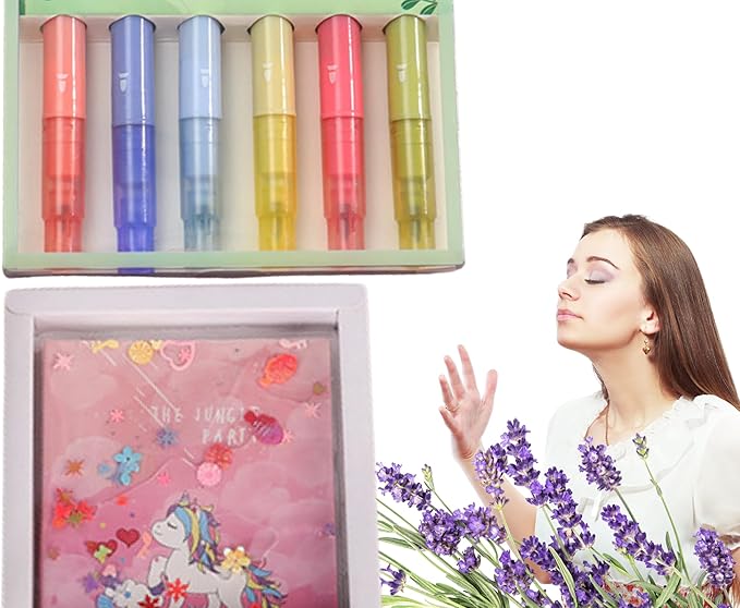 Amazon.com : apthcry Shake It Up Sensory Unicorn Journal & Pen Diffuser ...