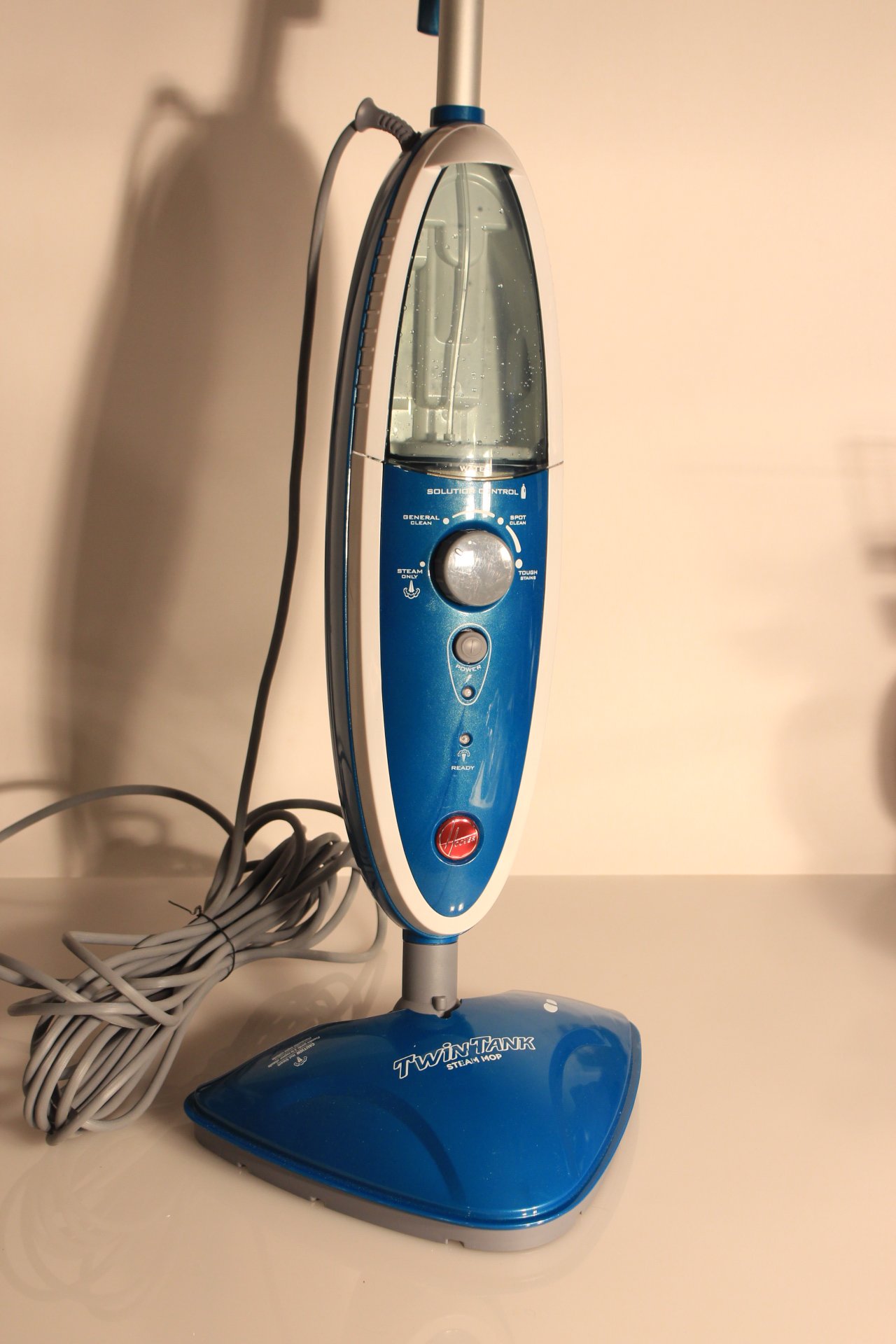 Hoover Steam Mop TwinTank Steam Cleaner WH20200, blue