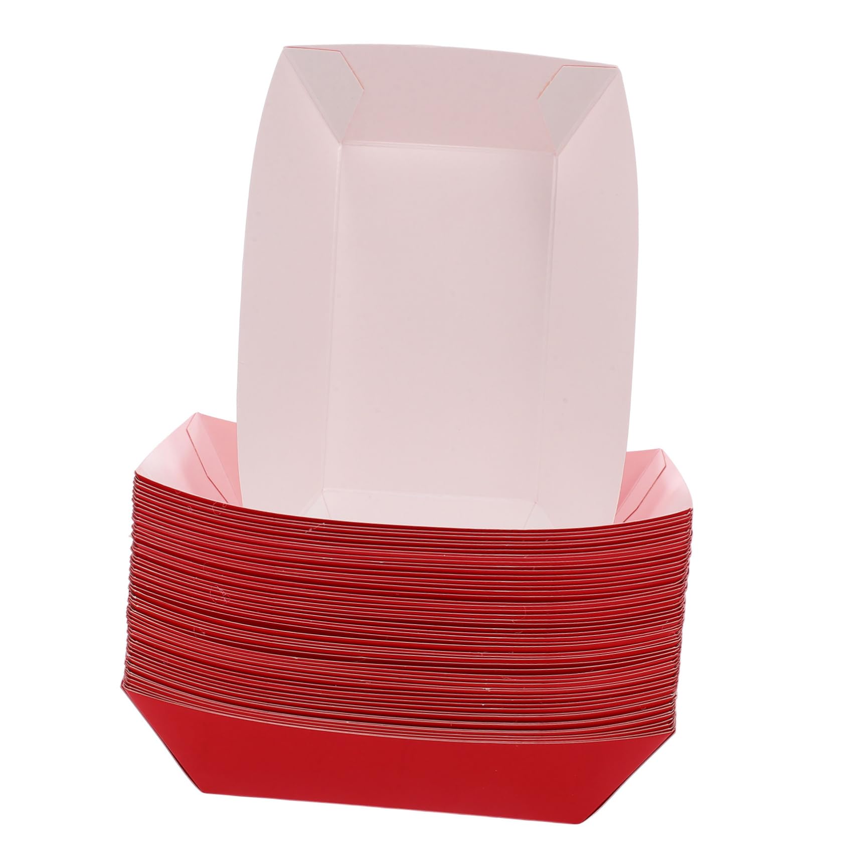 SOLUSTRE Stylish Portable Party Plate Holder Carnival Food Trays Hot Dog Container for Family Gatherings