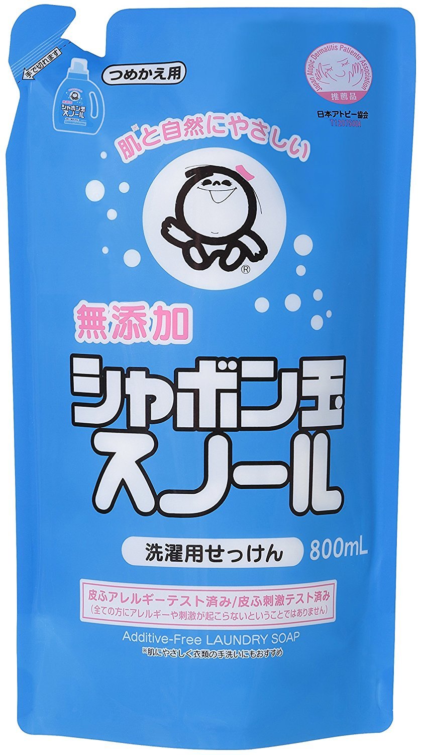 シャボン玉スノール つめかえ用 800ml×2セット