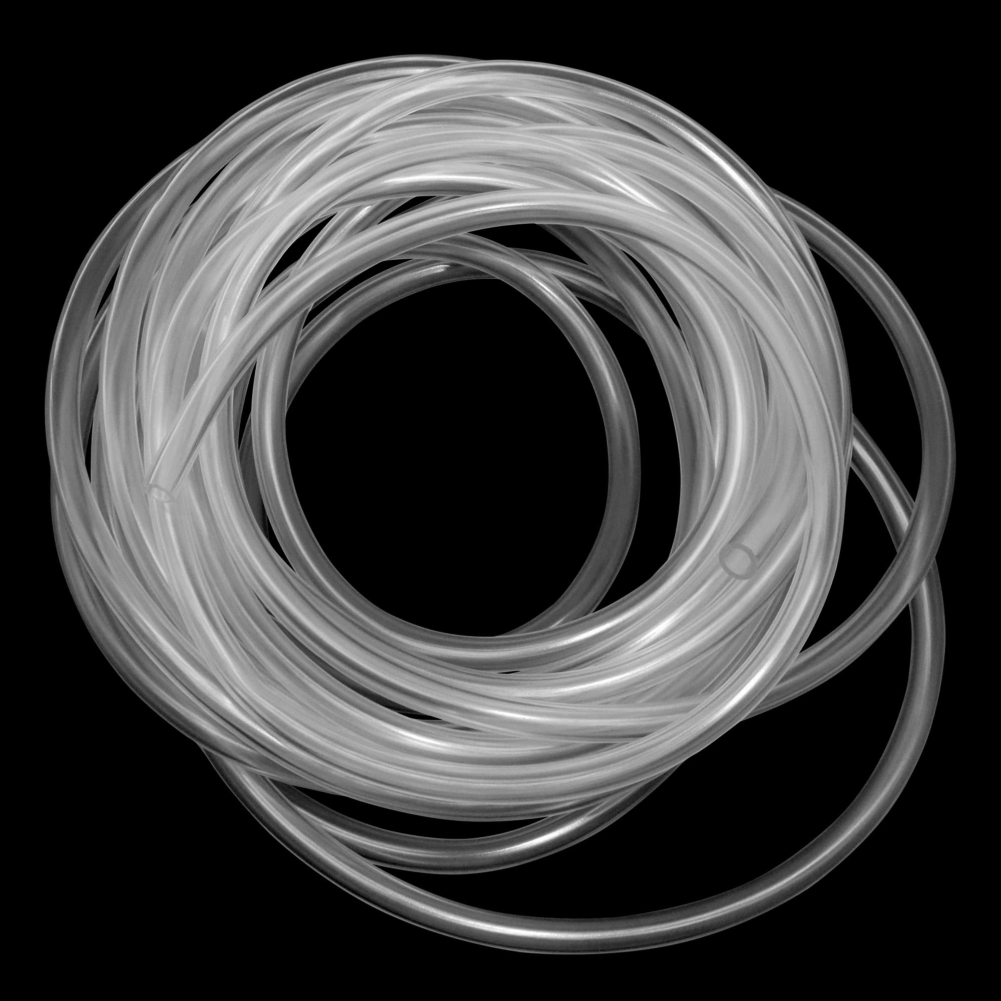 Tuyau en PVC transparent de 5 m, diamètre intérieur 8 mm x diamètre extérieur 12 mm, tube en plastique durable et flexible, LAVMHAB tube en PVC pour air, eau et projets de bricolage