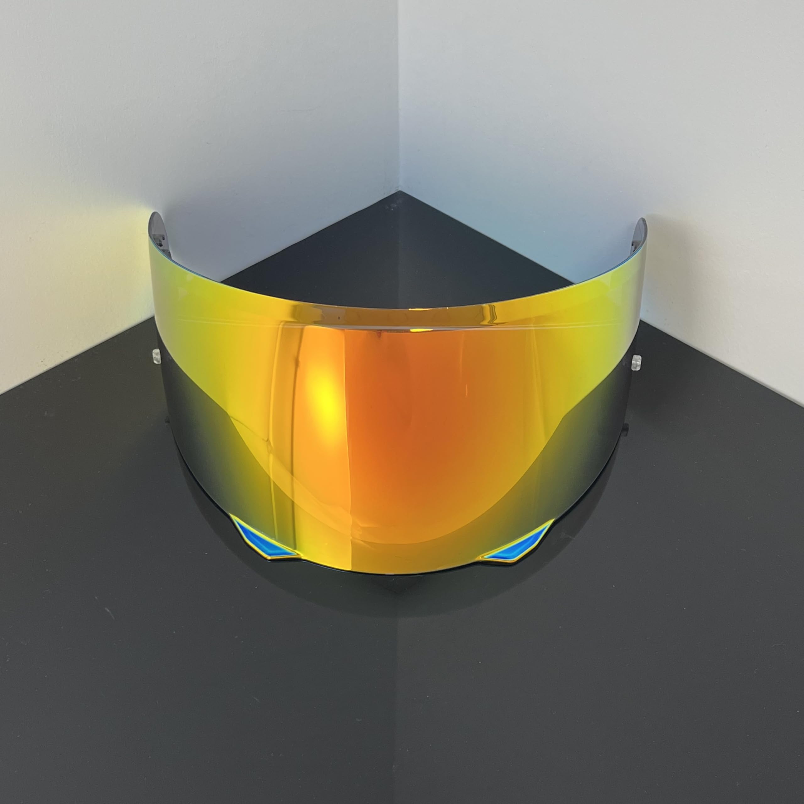 BSTOP HJ-33 Helmet Visor for HJC i90 Shield Replacement Uv Protected Faceshield Helmet Accessories (Revo Deep Red-day useonly)