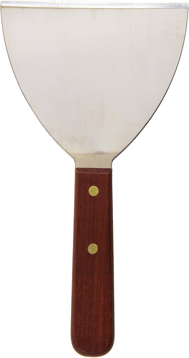 Crestware 5-Inch Stiff Grill Scraper, Silver