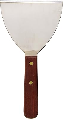 Crestware 5-Inch Stiff Grill Scraper, Silver