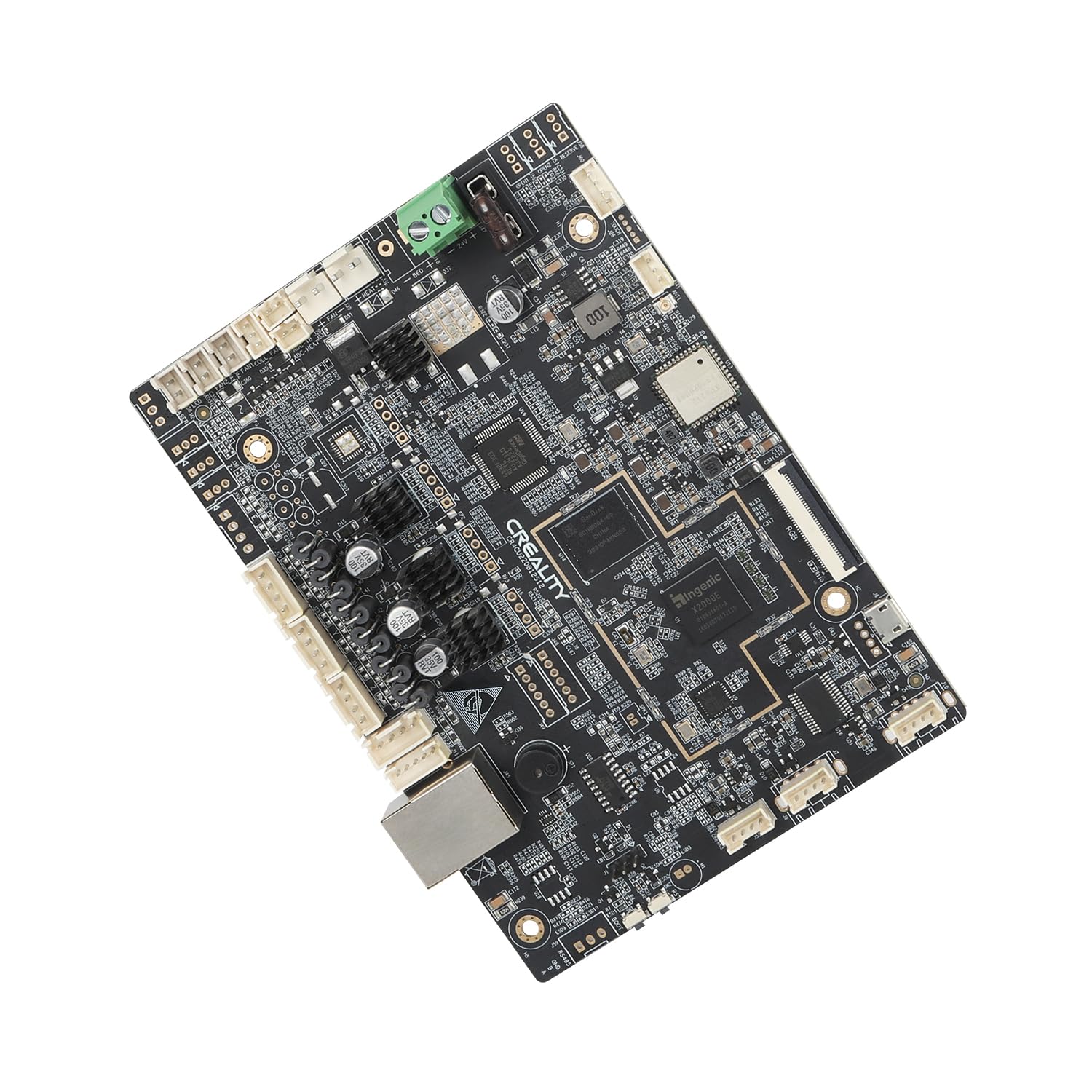 Original K1 Max Mainboard Silent Upgraded Motherboard mit TMC2209 Treiber, kompatibel mit Creality K1 Max 3D Drucker Ersatz CR4CU220812S12 32bits TMC2209 X2000E