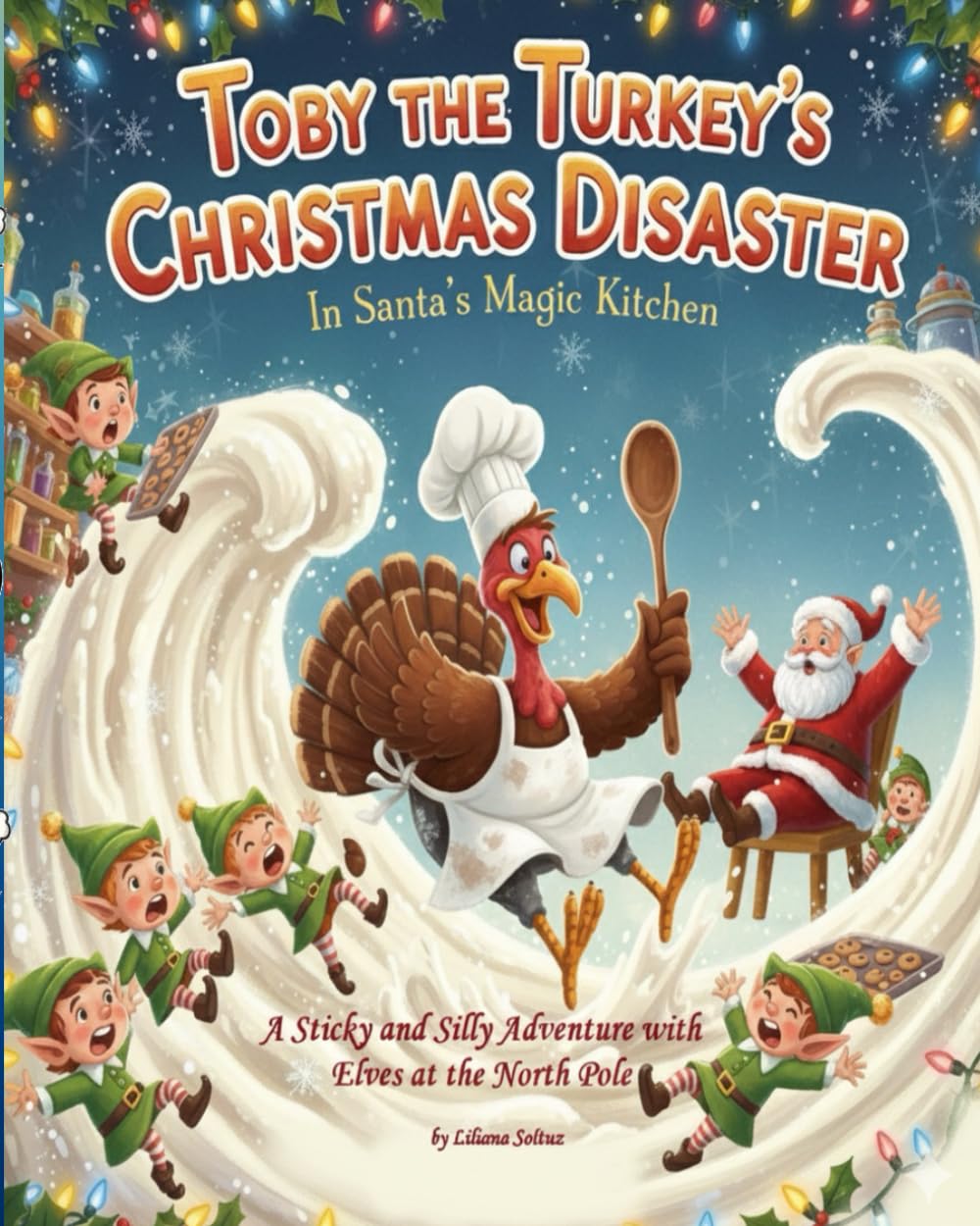 Toby the Turkey’s Christmas Disaster in Santa’s Magic Kitchen: A Sticky and Silly Adventure with Elves at the North Pole