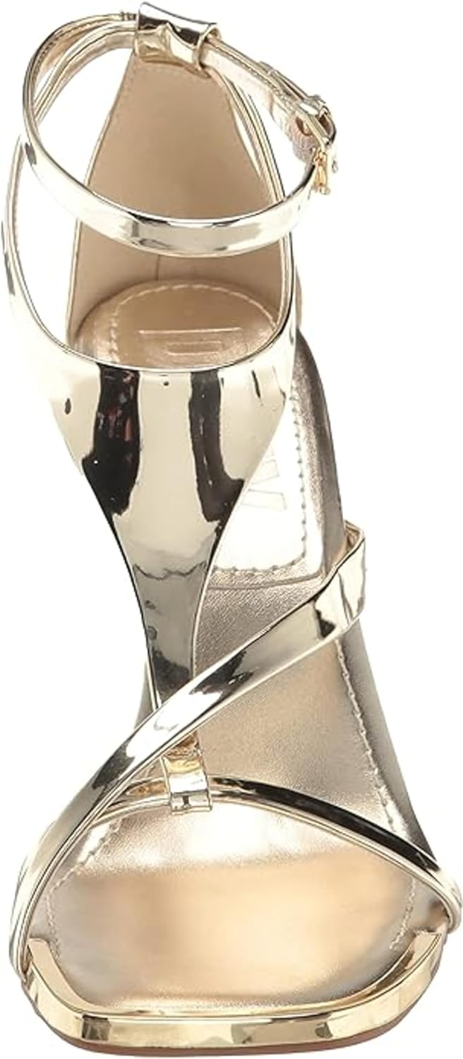 DKNY Women's Audrey Evening Square Toe Strappy Dress Heel - Image 2