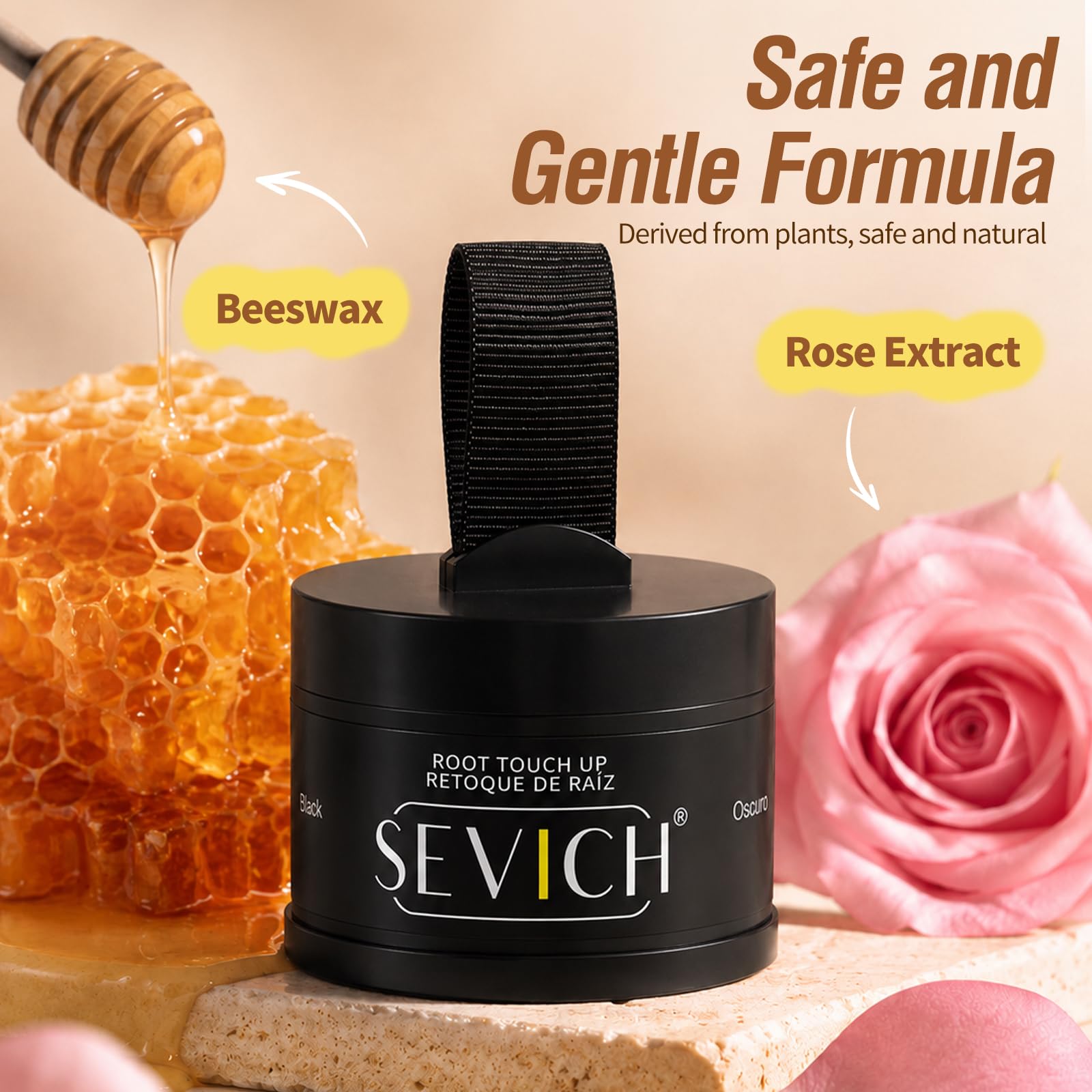Amazon.com: Sevich Hairline Powder - Root Touch Up Instantly Hair