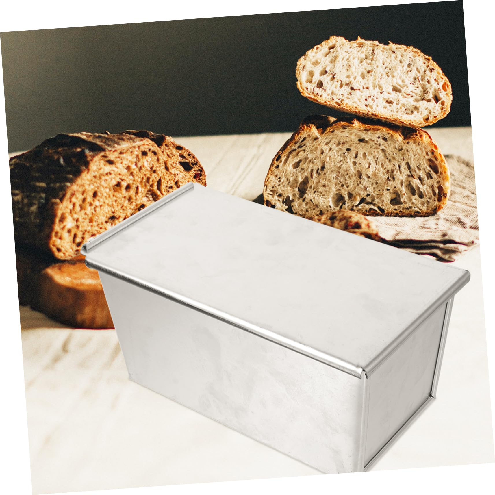 Brotbackform Mit Deckel Aluminium Antihaftbeschichtet Große Toastbrotform Für Küche Und Backen Gleichmäßige Wärmeleitung