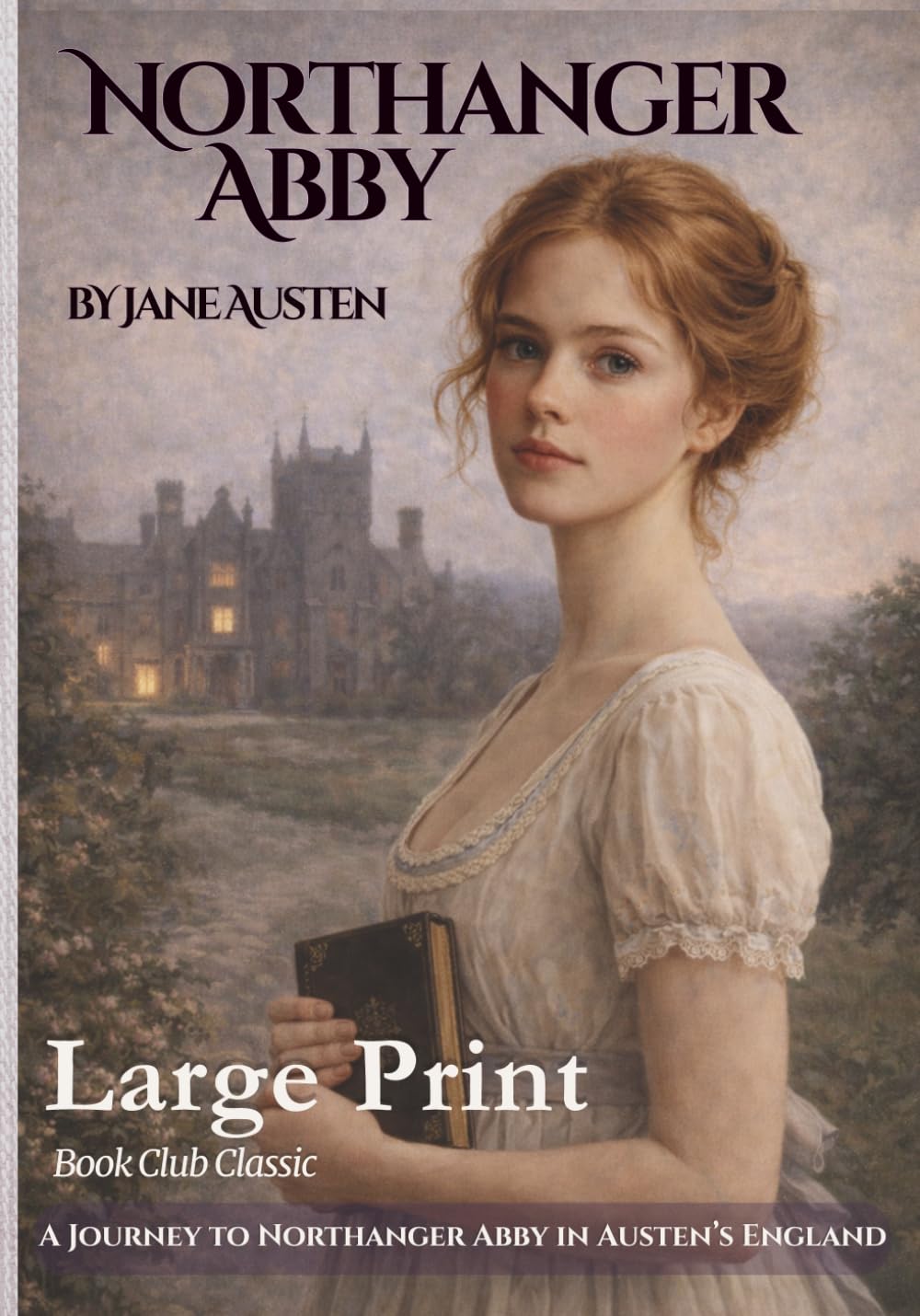 Northanger Abby: A Journey to Bath in Austen’s England LARGE PRINT (Annotated)
