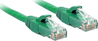 LINDY 48050-Cable de Red Cat. 6, U/UTP, 5 m, Color Verde