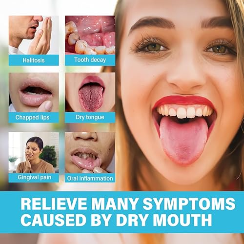 Miniatura 6 de Spray bucal seco - Xilitol de máxima fuerza, estimula la saliva, refresca el aliento, reduce la producción de ácido, alivio prolongado de acción