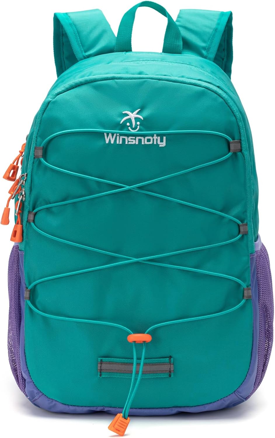 Small Hiking Backpack for Kids Boys or Girls, Ages 3-6, Fit Outdoor Sport Adventure (Teal blue, Small)