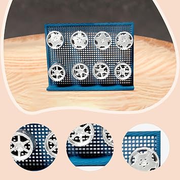 Miniature Garage Workshop Model 1/64 Diorama Accessories Decoration Resin Hand-Painted Realistic Workshop Scene for Model Car Window Design, Pegboard Hub