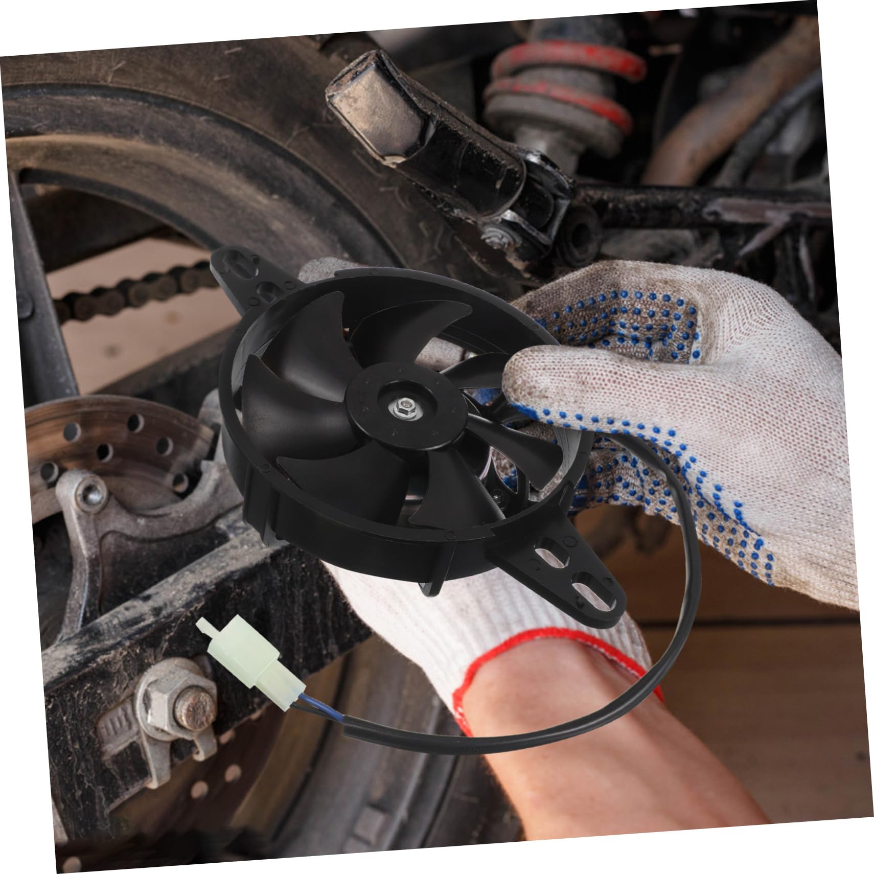 250cc Ventilatore Raffreddamento Per Per Atv e Dirt Bike Facile Installare Previene Surriscaldamenti e Prestazioni Del