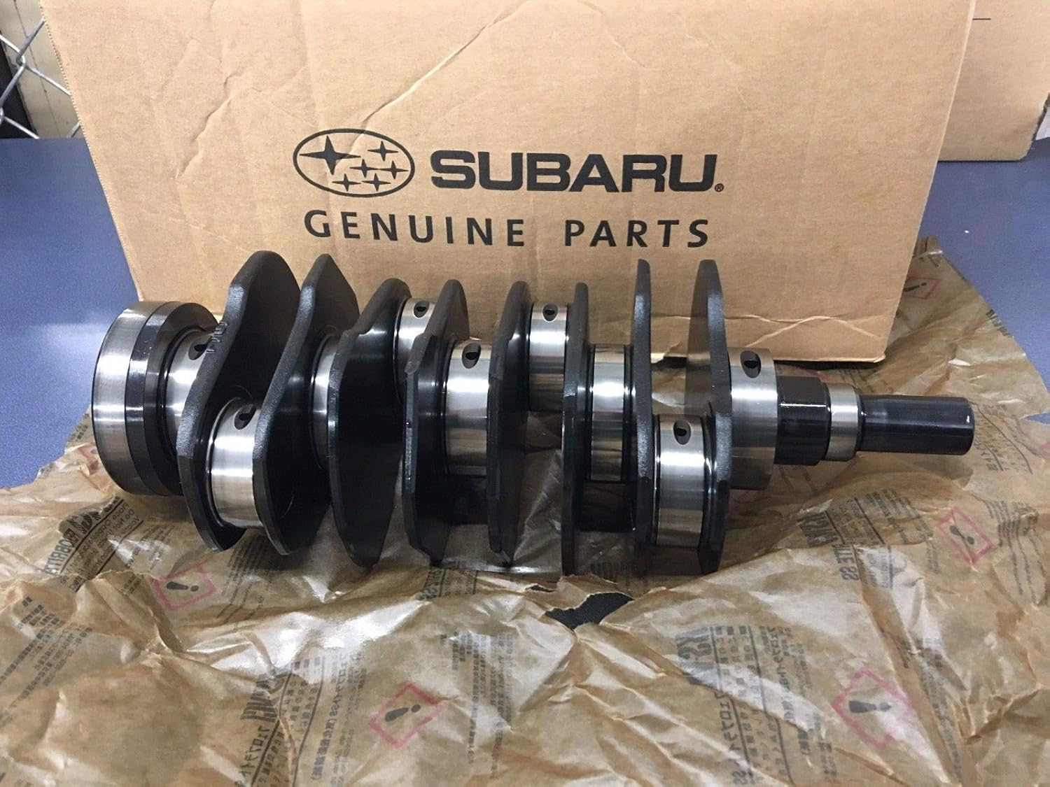 Subaru Genuine Nitride Treated Hardened Crankshaft - 12200AA430