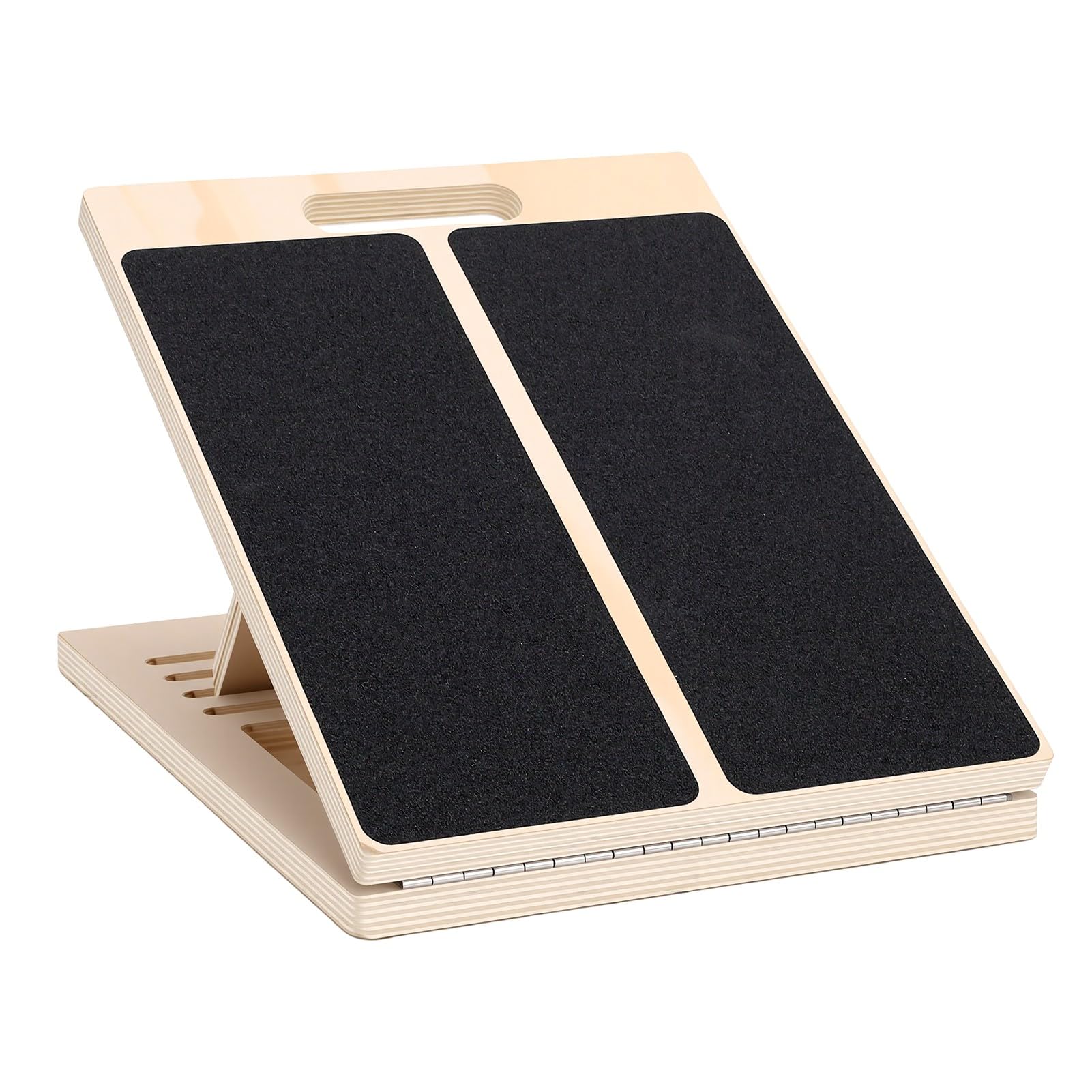 Tavola per Stretching in Legno con Inclinazione Regolabile,