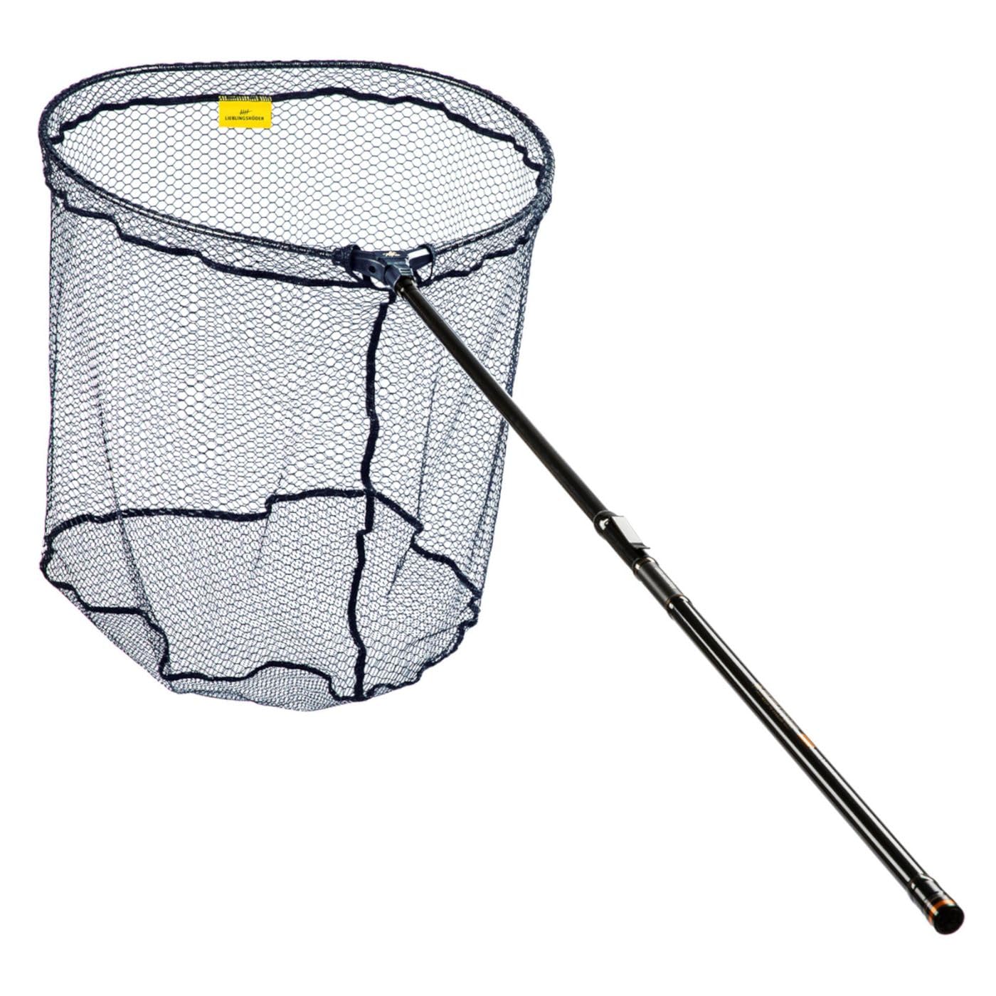 Lieblingsköder Allround-Kescher Ultraboost 65x55cm - Unterfangkescher, Kescher zum Spinnfischen, Angelkescher