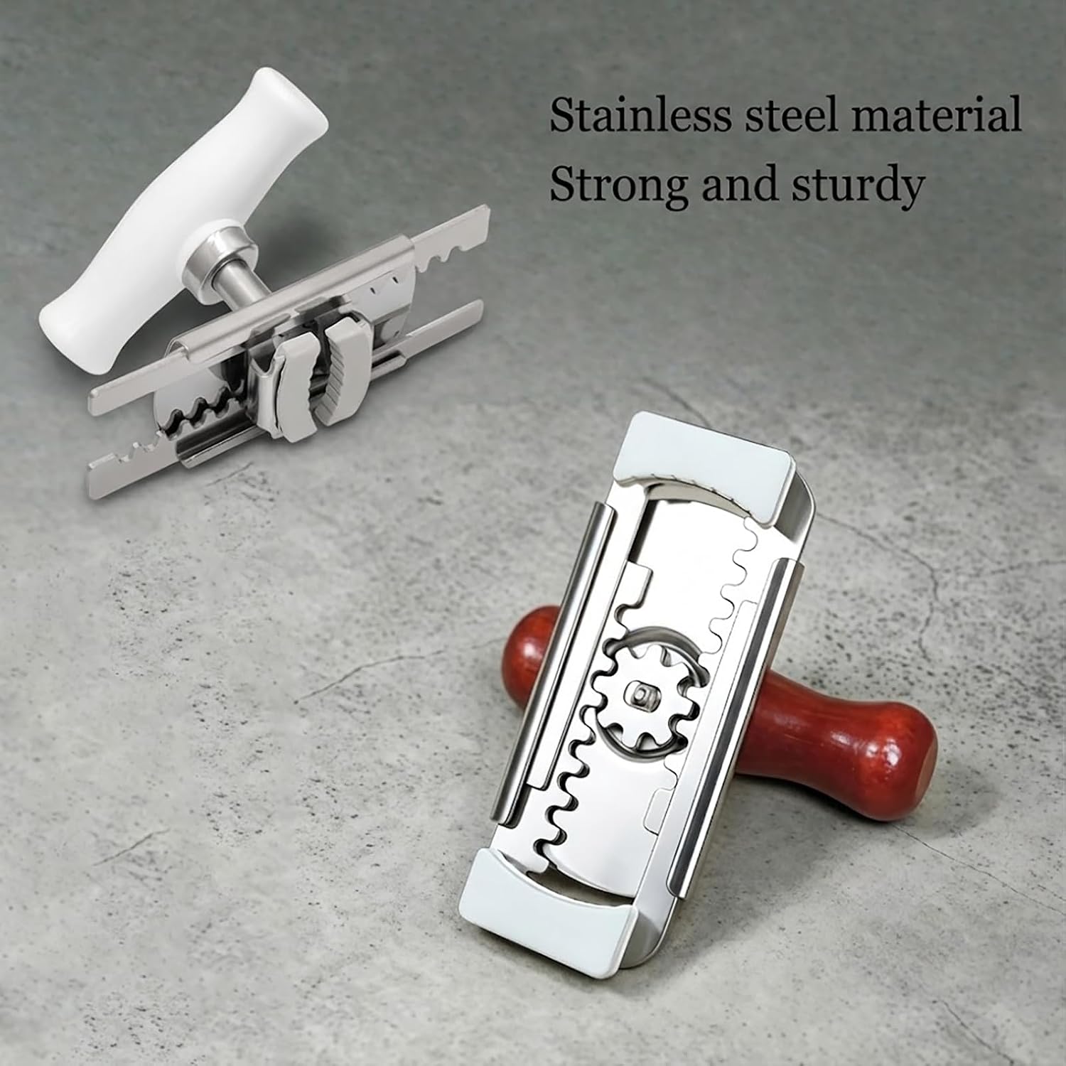 Jar Opener for Seniors & Weak Hands, Adjustable Stainless Steel