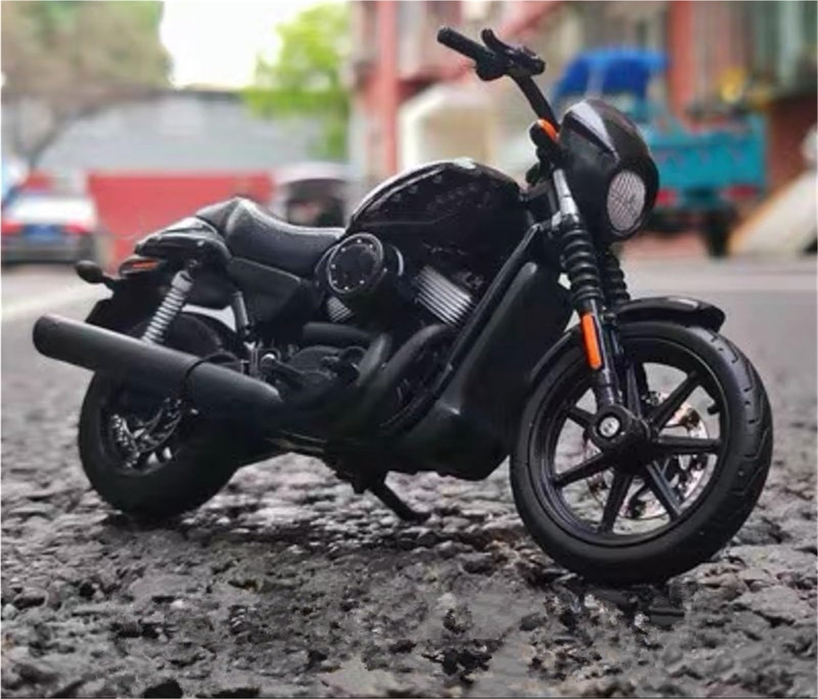 Für Street 750 2015 Modell Aus Metalllegierung, Druckguss, Rennmotorrad-Modell, Sammlerstück, Geschenk Für Kinder, Maßstab 1:12