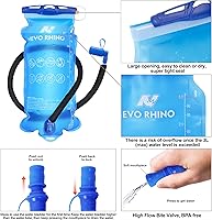 Vista 6 de N NEVO RHINO Hydration Backpack, 18L Multipurpose Hiking Backpack with 3L Water Bladder, Water Backpack Insulated Hydration Pack Ideal for Hiking