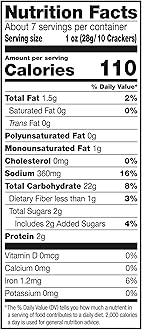 Snack Factory Pretzel Crisps, Sea Salt & Cracked Pepper, 7.2 Oz