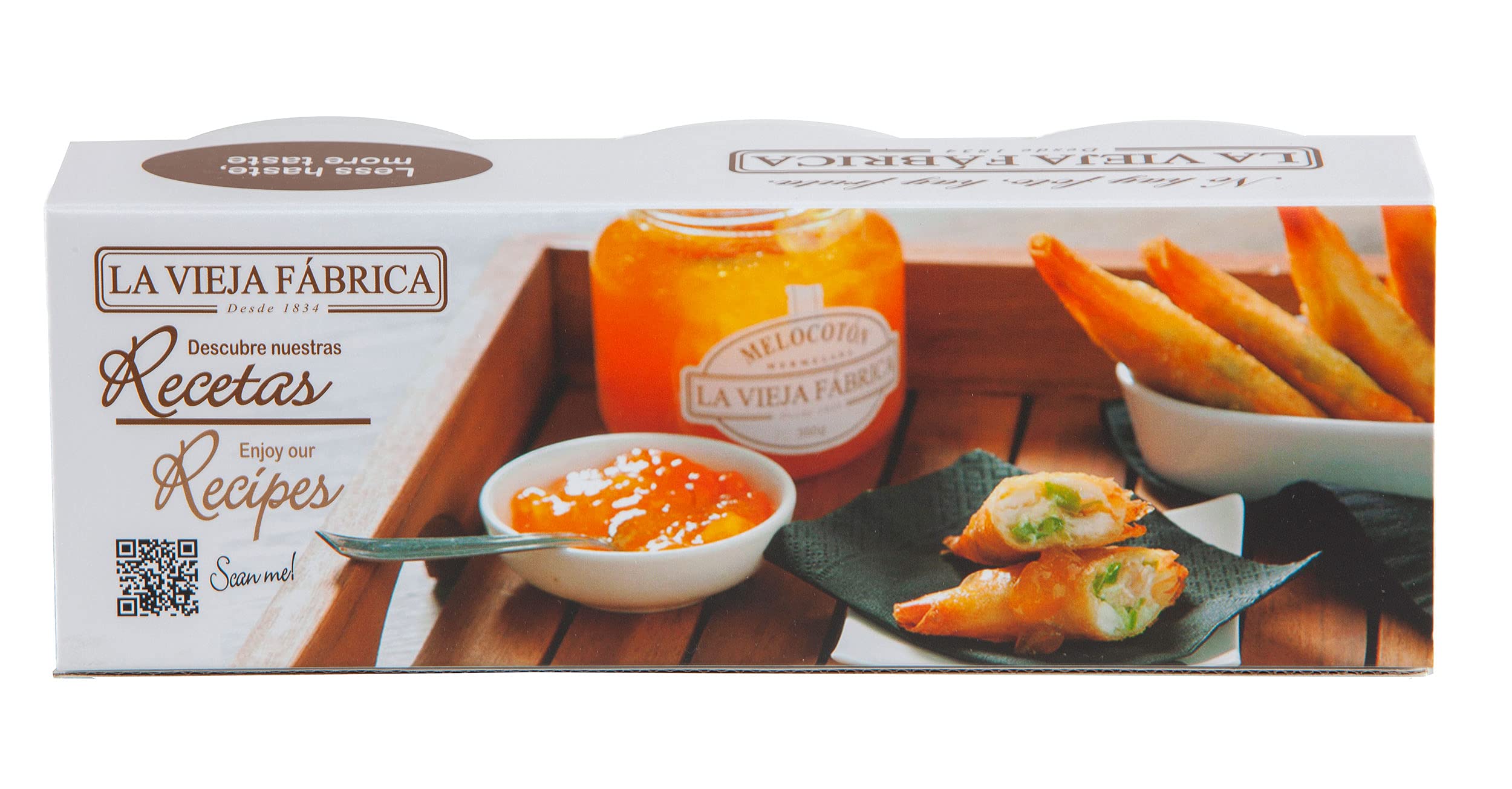 Mermelada de pêches La Vieja Fábrica - 3 pots x 350 g