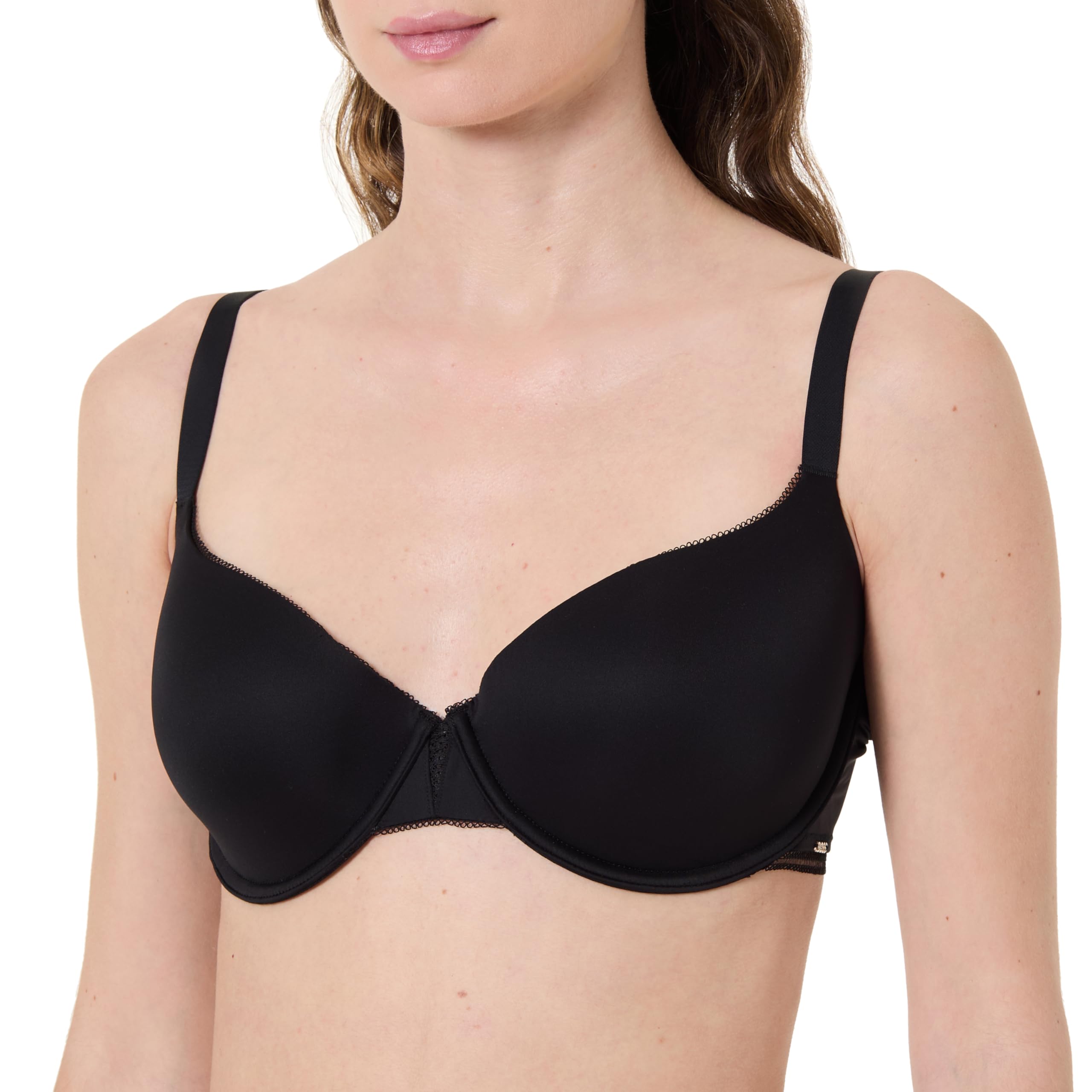 BOSS Women's Underwire Bra, Black, 38C