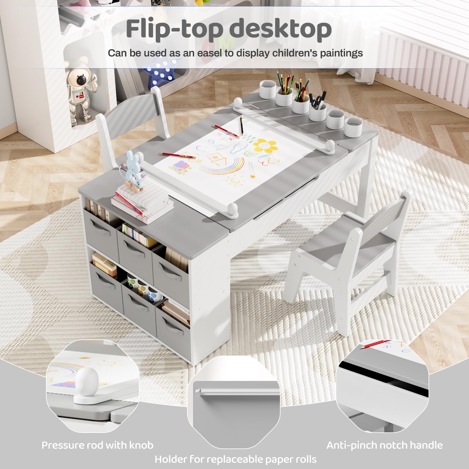 Livarno Home Kindertafel Met 2 Stoelen Aanbieding bij Lidl