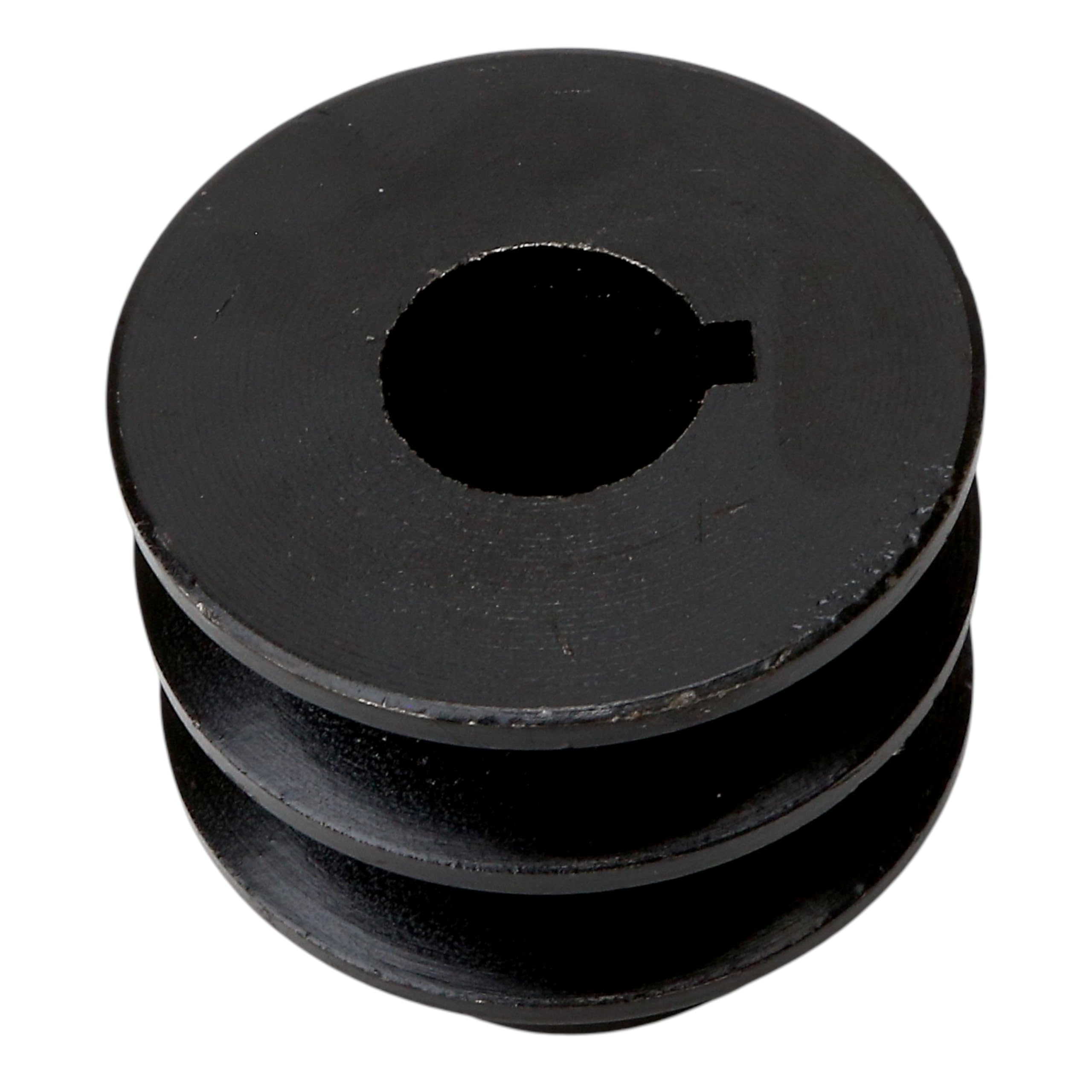 Double V-Belt Pulley for 20mm Shaft 168F/170F Engine, Dual Groove Pulley Fit for GX110 GX120 GX160 GX200 7HP Gasoline Automotive Replacement ATV Go Kart (54mm OD, 35mm Hub Diameter, 52mm Height) — Amazon image 5