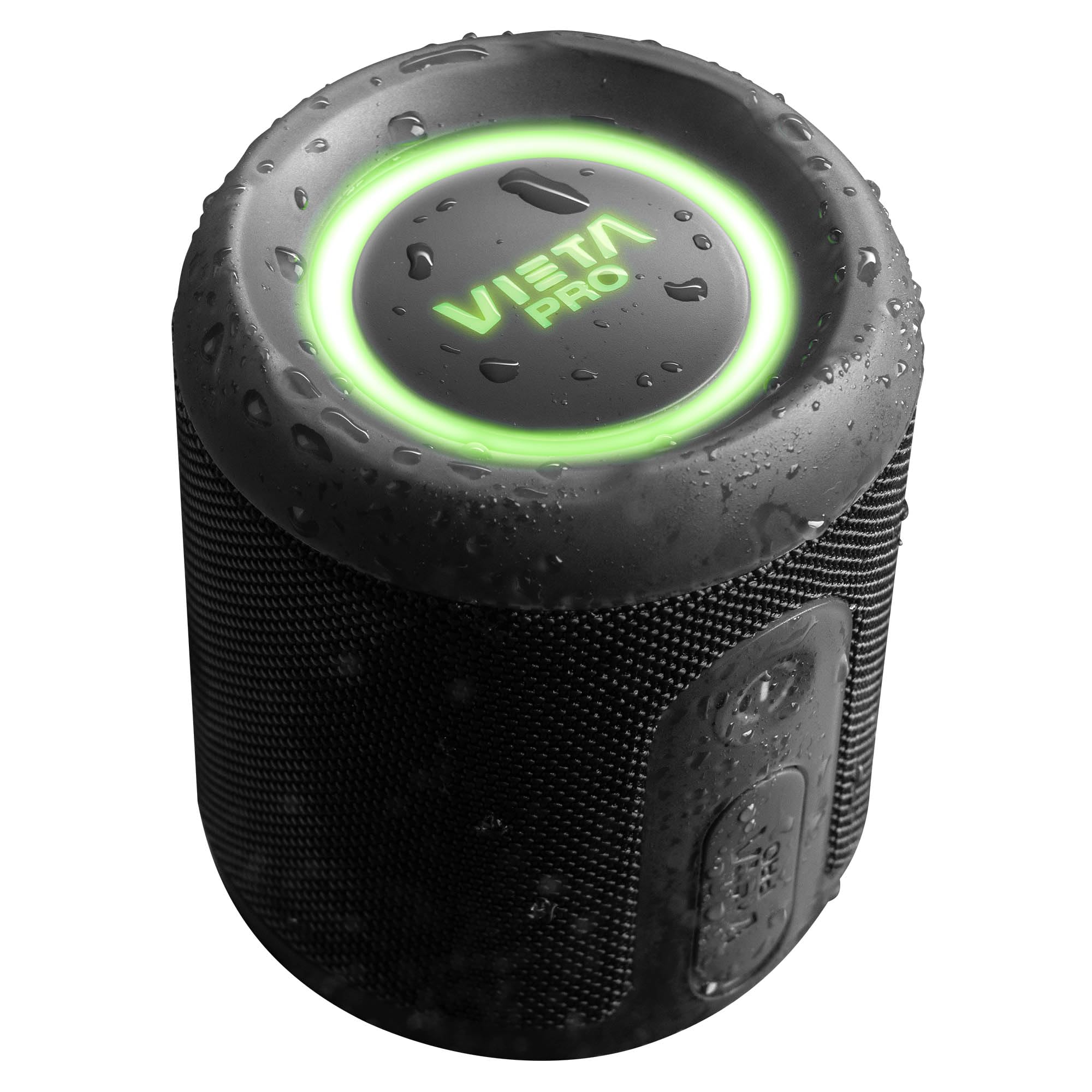 Vieta Pro Altavoz Bluetooth 5.3 Potente 25W, Resistente al Agua, 13H Batería, Micrófono, Aux-​In, USB Tipo C, TWS, Compatible con Alexa | Altavoz Portátil Easy 4. Negro