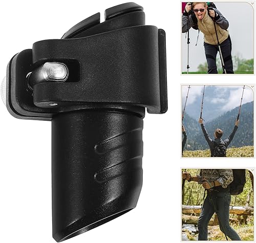 Miniatura 4 de Gatuida Trekking Pole Lock 18-16MMTrekking Pole Clip ajustable Escalada Stick Poste Cerradura externa Bastón Cerradura rápida para