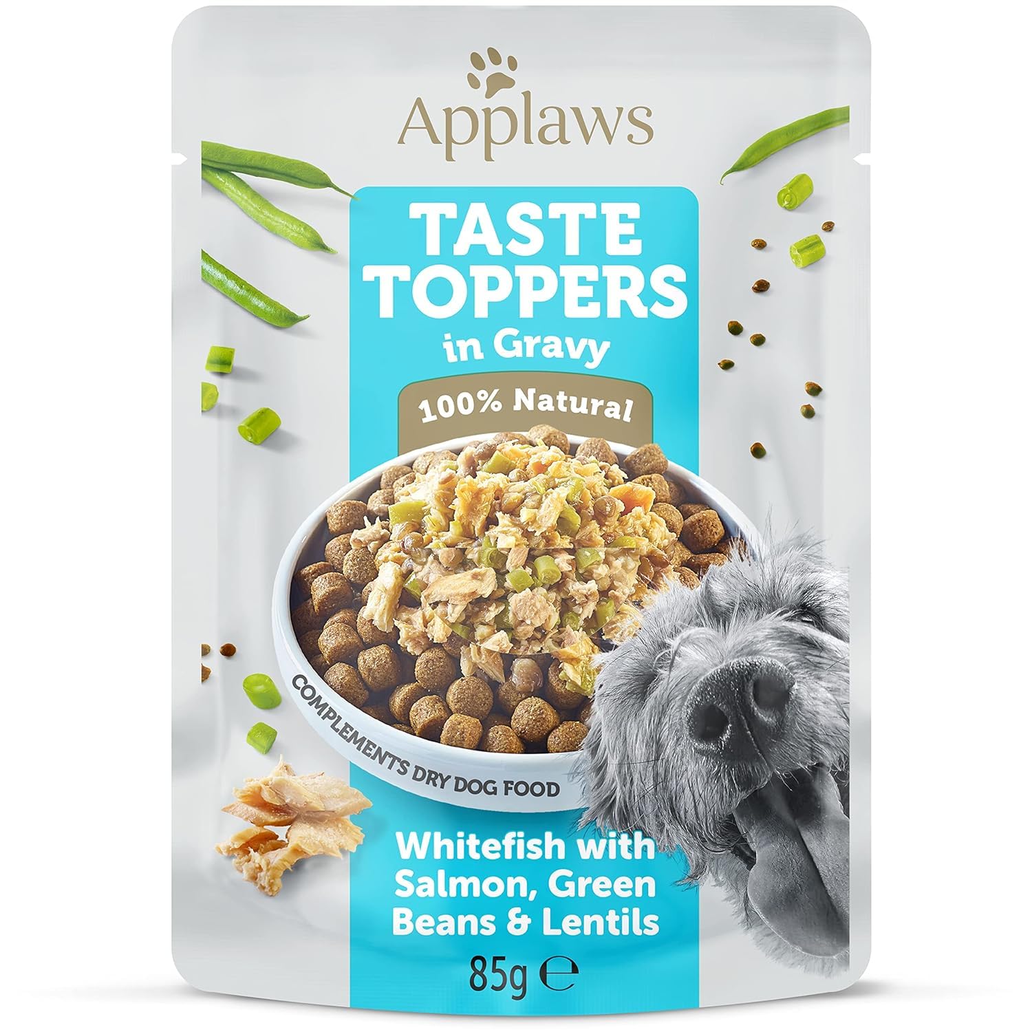 Applaws Premium Wet Dog Food White Fish with Salmon Green Beans & Lentils 85 Gm Pouch (B0CXTGJ8XJ) Amazon Price History, Amazon Price Tracker