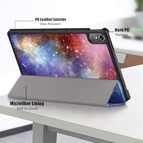 Miniatura 5 de Funda para Lenovo Tab P11 Gen 2 (11.5 pulgadas) TB-350FUTB-350XC lanzada en 2023  Trifold Shell Slim Lightweight Stand Auto WakeSleep Folio Cover