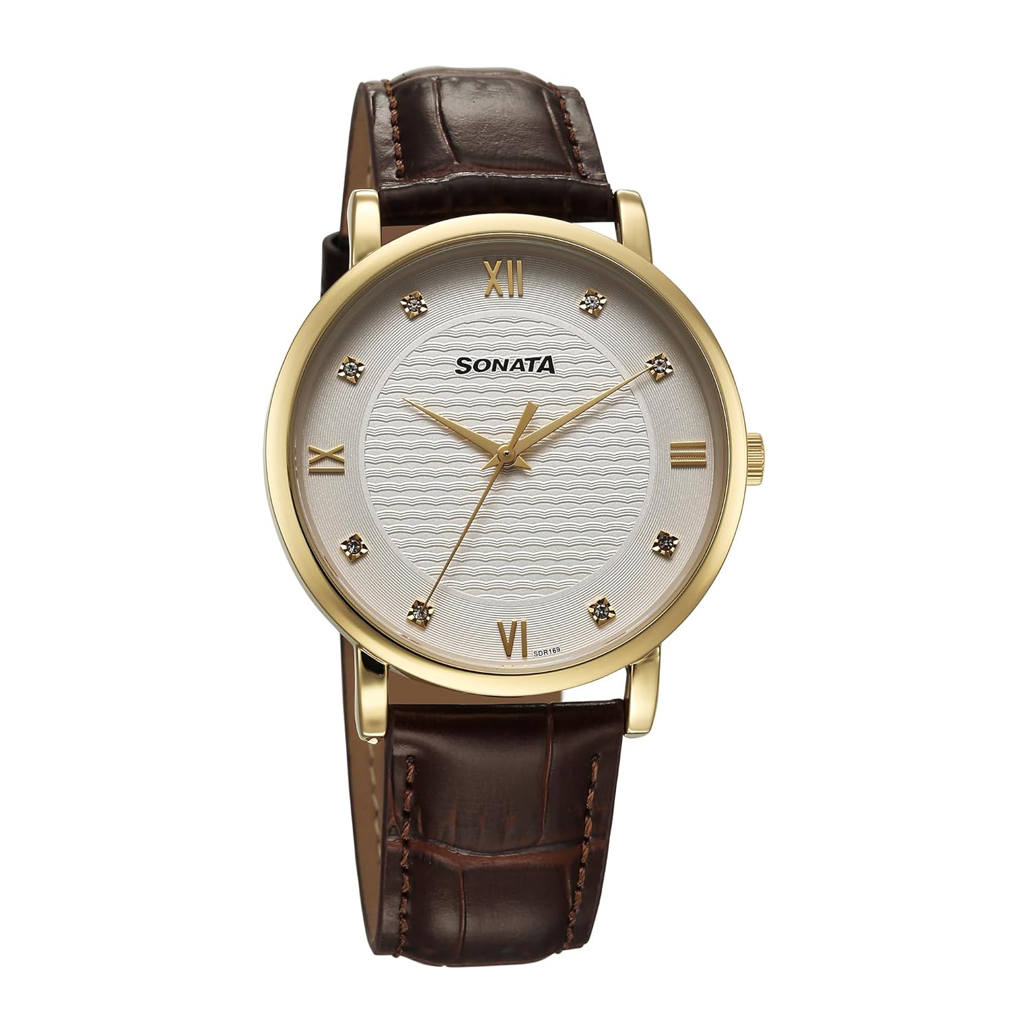 Sonata Festive Quartz Analog White Dial Watch for Men