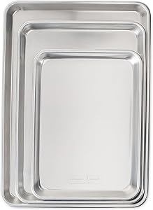 Nordic Ware 3 Piece Baker's Delight Set, 1-Pack, Aluminum