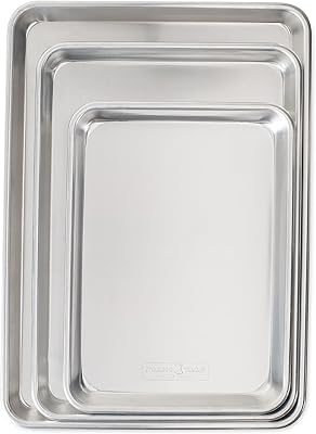 Naturals 3-Piece Aluminum Sheet Pan Set - Image 1