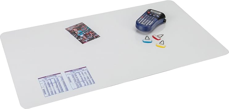 Artistic Krystal View Plastic Desk Pad, 19" L x 24" W, Clear 60-4-0M
