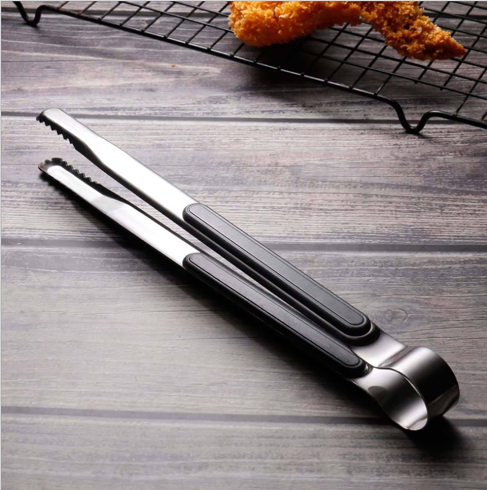 5-teiliges Küchenzangen-Set Aus Edelstahl – Für Grillen, Kochen & Backen
