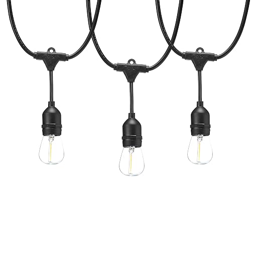 MockWares Basics 24-Foot Edison LED String Lights